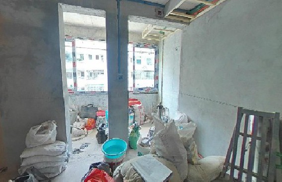 南大街一小區工地3D全景展示