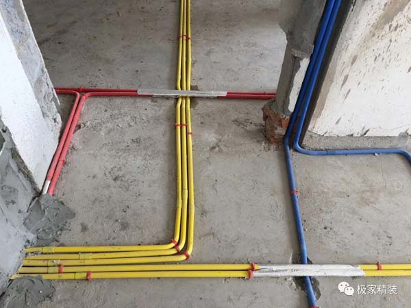 極家工地線路布置